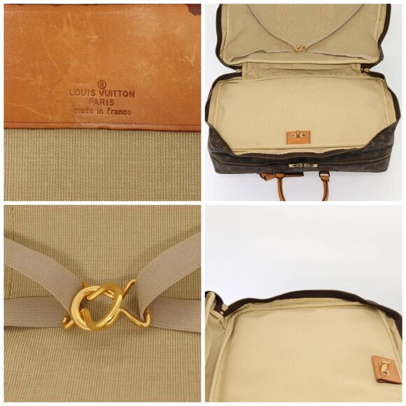 LOUIS VUITTON Monogram Sac 48 Heures Boston Bag M41383 LV Auth bs17416 - Picture 15 of 16